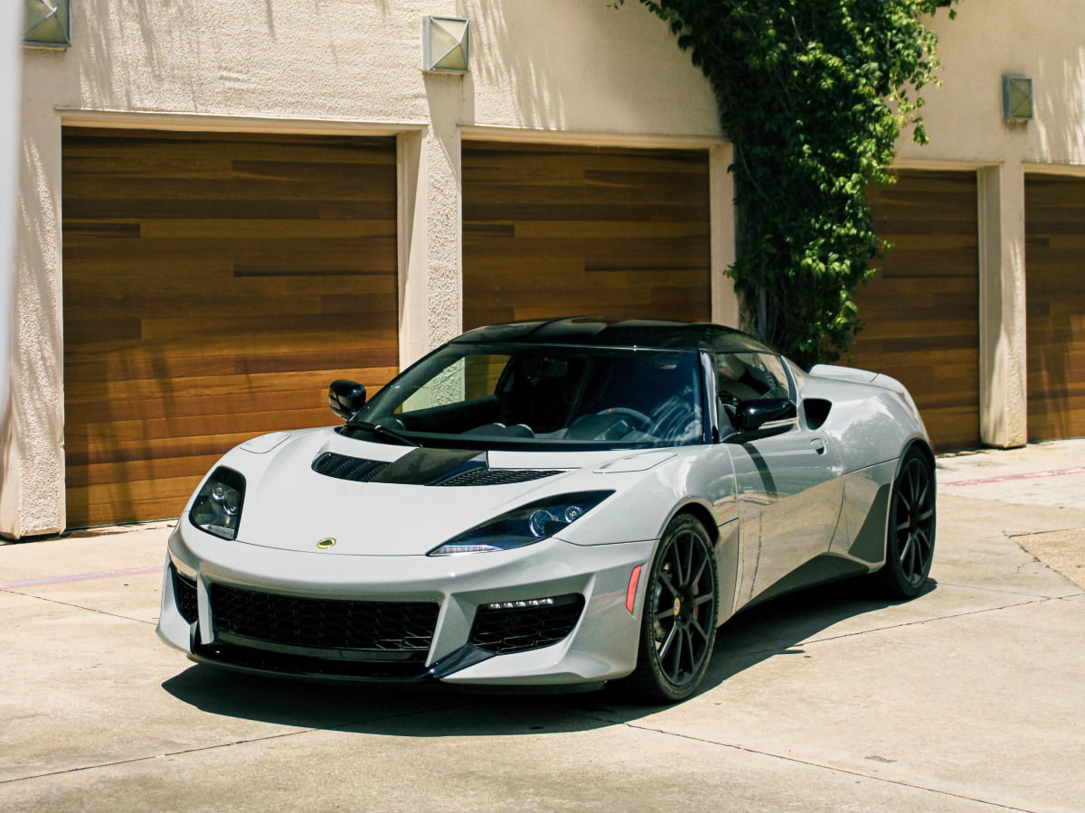 White Sports Car